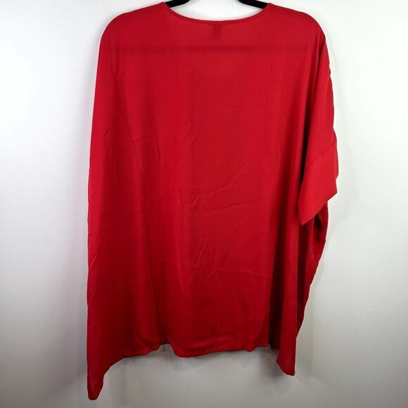 Dana Buchman red blouse size Xl - Picture 7 of 7